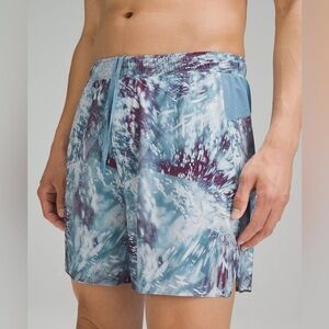 LULULEMON - Men’s - 5” Pace Breaker Short - Flicker Pace Utility Blue Multi - XL
